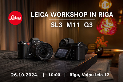 LEICA WORKSHOP IN RIGA 26.10.2024.
