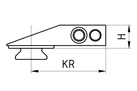 Rusan Передняя опора для pivot mount, H10 img 1